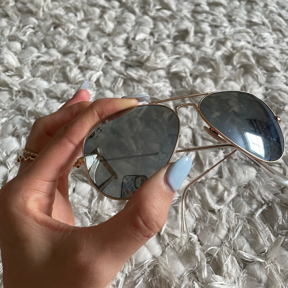 Ray ban 3025 aviator sunglasses polarized